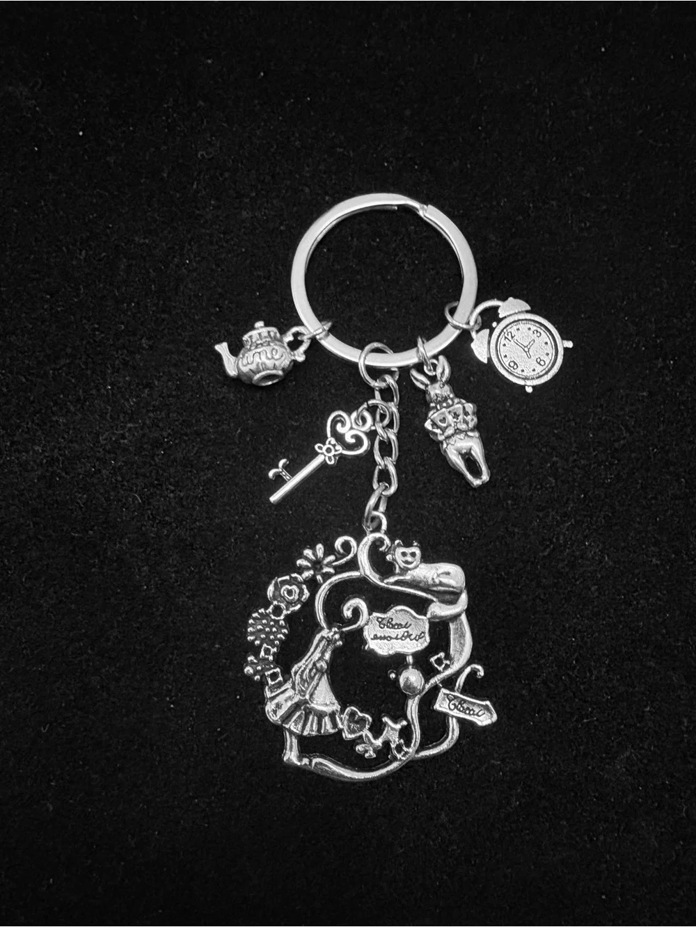 Alice in Wonderland themed Keychain